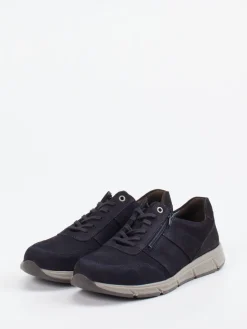 Herren Solidus – Schnürschuh aus Nubukleder Dunkel