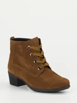 – Schnürstiefelette aus Nubukleder*Solidus Online