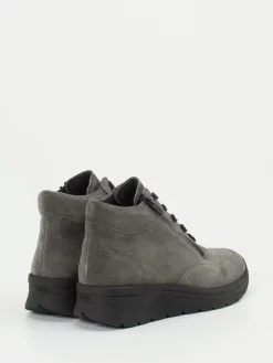 – Schnürstiefelette aus Veloursleder*Solidus Online