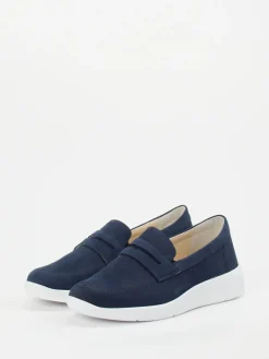 – Slipper aus Nubukleder in Marine*Solidus Online