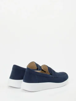 – Slipper aus Nubukleder in Marine*Solidus Online