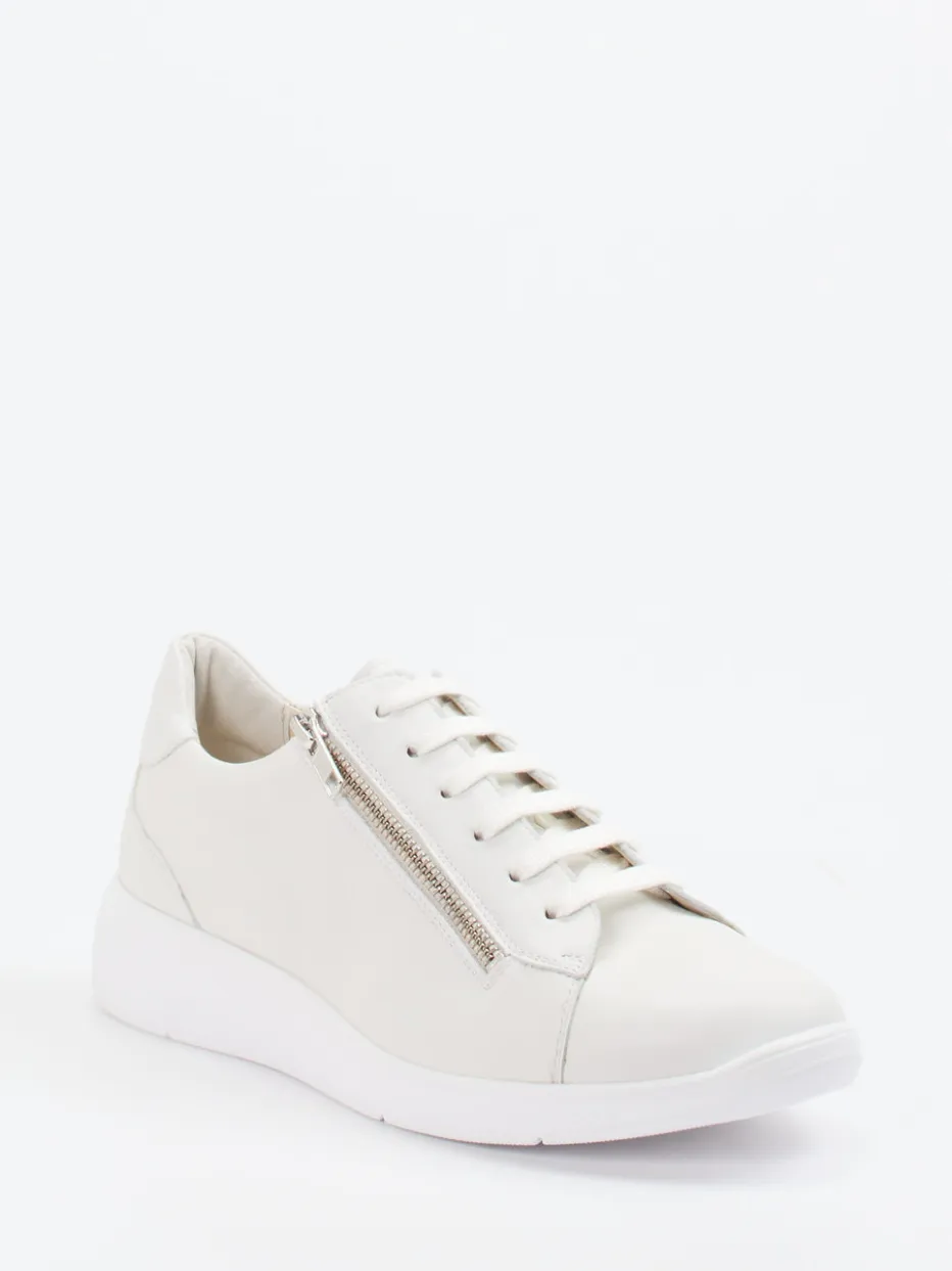 Damen Solidus – Sneaker aus Kalbleder Offwhite