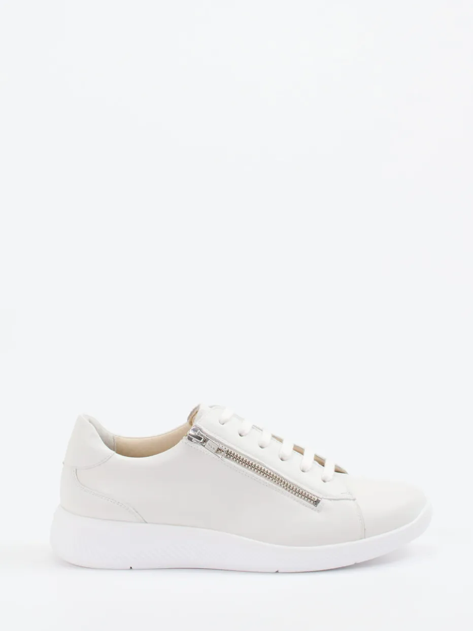 Damen Solidus – Sneaker aus Kalbleder Offwhite