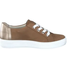 – Sneaker aus Nubukleder mit Metallic-Ferse*Solidus Discount