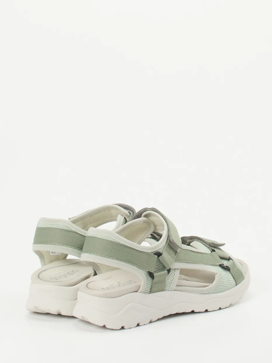 – Trekkingsandale aus Textil in Salbei*Solidus Hot