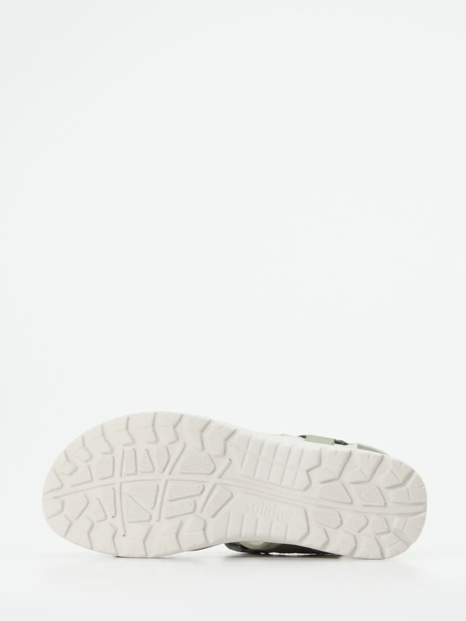 – Trekkingsandale aus Textil in Salbei*Solidus Hot