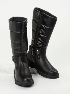 Damen Solidus – Winterstiefel aus Kalbleder und Nylon