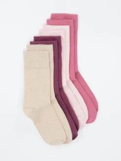 Kinder S.Oliver – Crew-Socken aus Textil in Rosé-Beige