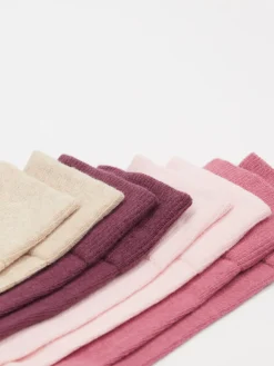 Kinder S.Oliver – Crew-Socken aus Textil in Rosé-Beige