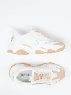 – Chunky Sneaker aus Synthetik in Offwhite*Steve Madden Discount