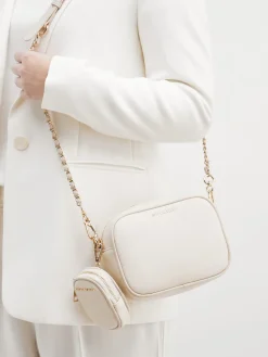– Crossbody Bag aus Synthetik Creme*Steve Madden Hot