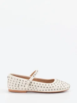 – Mary Jane Ballerinas aus Lederimitat creme*Steve Madden Sale