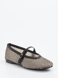 Damen Steve Madden – Mary Jane Flats aus Netzspitze