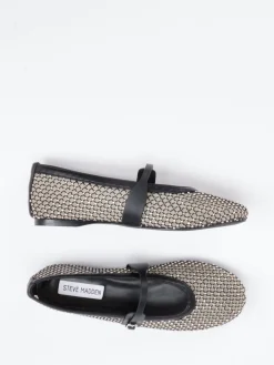 Damen Steve Madden – Mary Jane Flats aus Netzspitze
