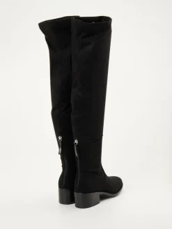 – Overknee-Stiefel aus Stretchvelours*Steve Madden Best