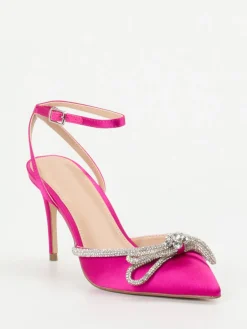 – Pumps aus Satin in Fuchsia*Steve Madden Hot