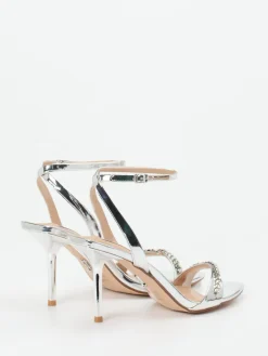 – Riemchensandale aus Metallicleder*Steve Madden Hot