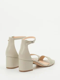 – Sandalette aus Kalbleder in grau*Steve Madden New