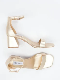 – Sandalette aus Metallicleder farben*Steve Madden Outlet