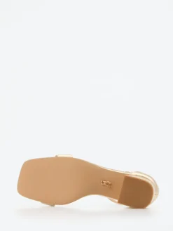 – Sandalette aus Metallicleder farben*Steve Madden Outlet