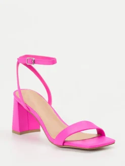 Damen Steve Madden – Sandalette aus Lederimitat Neon