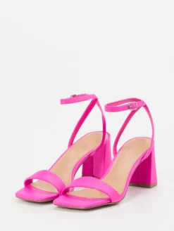 Damen Steve Madden – Sandalette aus Lederimitat Neon