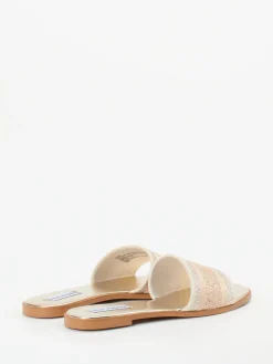 – Slides aus Textil mit Glitzerbesatz*Steve Madden New