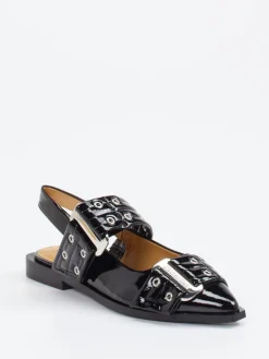 – Slingpumps aus Lackleder in*Steve Madden