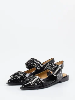 – Slingpumps aus Lackleder in*Steve Madden