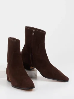 – Stiefelette aus Kalbleder Dunkel*Steve Madden Online