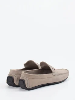 – Loafer aus Veloursleder sandbeige*Studio Mode Clearance