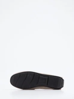 – Loafer aus Veloursleder sandbeige*Studio Mode Clearance