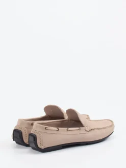 – Mokassin aus Veloursleder in Beige*Studio Mode