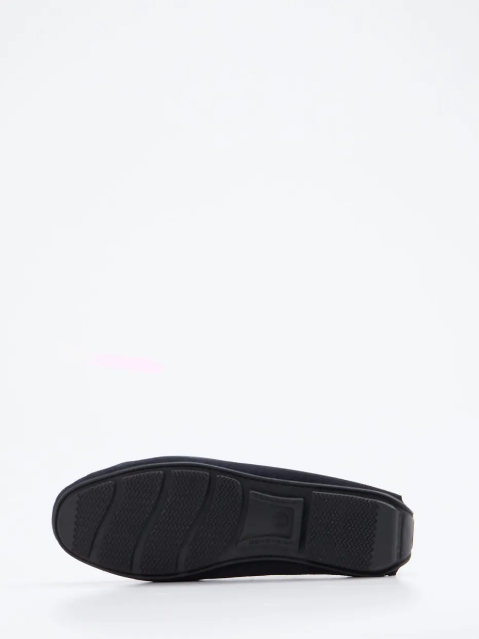 Herren Studio Mode – Slipper aus Veloursleder Dunkel