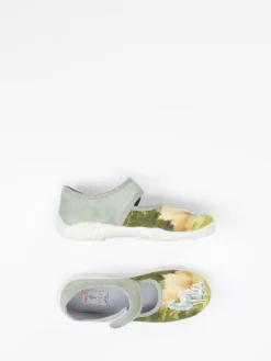 – Hausschuh aus Textil in Salbei*Superfit Discount