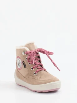 Kinder Superfit – Kinderboots aus Veloursleder beige