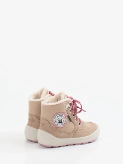 Kinder Superfit – Kinderboots aus Veloursleder beige