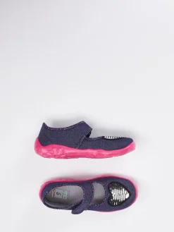 Kinder Superfit – Kinder-Hausschuh aus Textil jeans