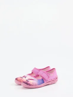 Kinder Superfit – Kinderhausschuh aus Textil in Rosa