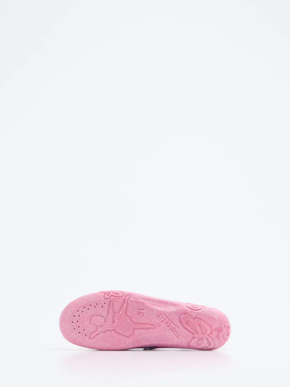 Kinder Superfit – Kinderhausschuh aus Textil in Rosa