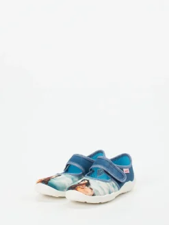 Kinder Superfit – Kinder-Hausschuh aus Textil jeans