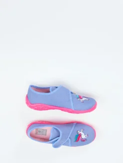 Kinder Superfit – Kinder-Hausschuh aus Textil Lavendel