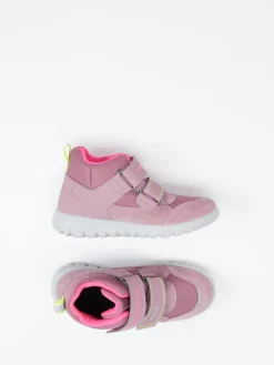 – Kinder-Mid-Cut-Sneaker aus Veloursleder Altrosa*Superfit New