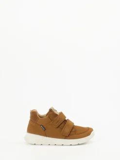 Kinder Superfit – Kinder-Sneaker aus Nubukleder cognac