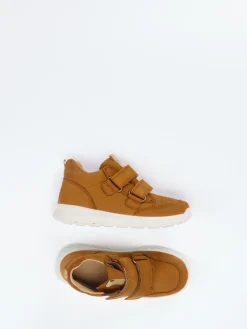 Kinder Superfit – Kinder-Sneaker aus Nubukleder cognac