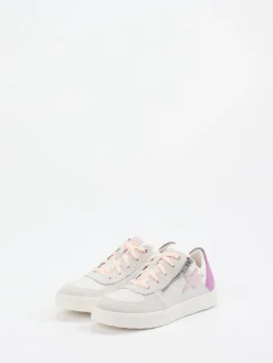 Kinder Superfit – Kinder-Sneaker aus Veloursleder Hellgrau