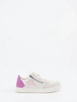 Kinder Superfit – Kinder-Sneaker aus Veloursleder Hellgrau