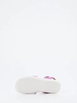 Kinder Superfit – Klettsandale aus Veloursleder in Flieder