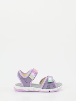 – Klettsandale aus Synthetik in Flieder*Superfit Outlet