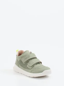 Kinder Superfit – Klettsneaker aus Nubukleder Salbei